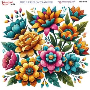 Ütü İle Rub On Transfer 30x30cm RB603
