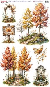 Ütü İle Rub On Transfer 30x50cm CK318
