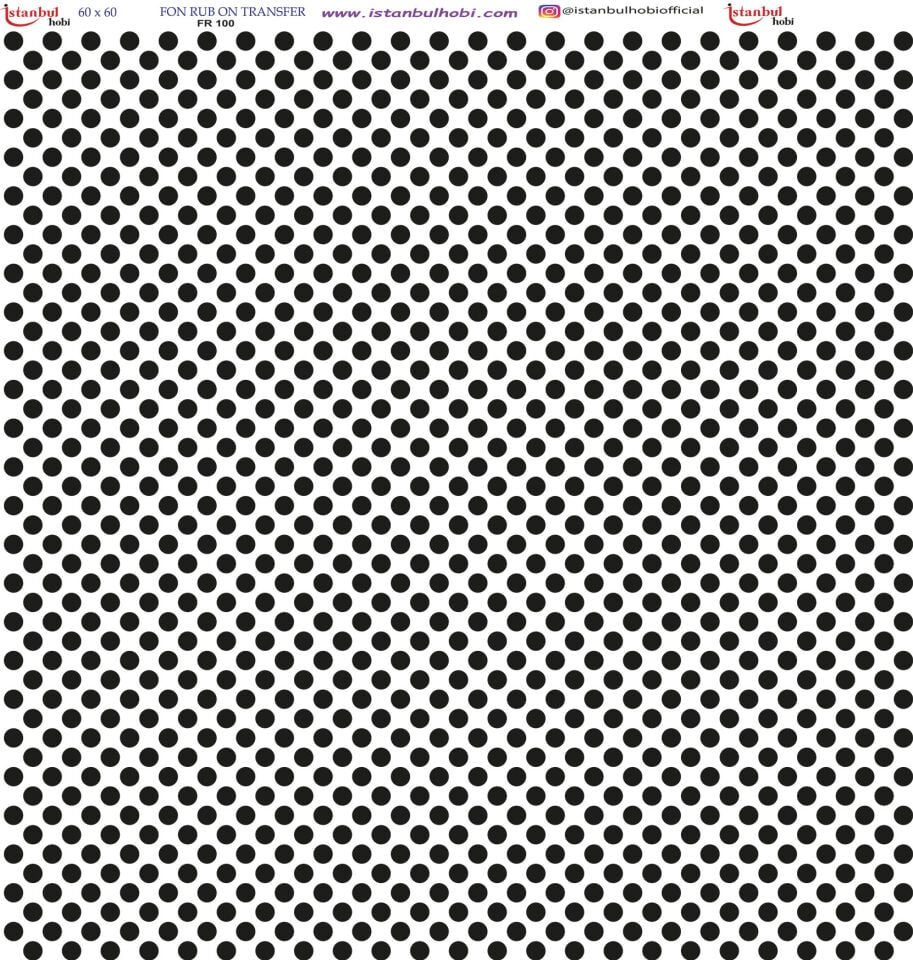 Fon Rub On Transfer 60x60cm FR100