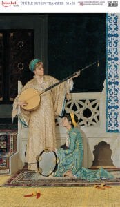 Ütü İle Rub On Transfer 30x50cm CK323