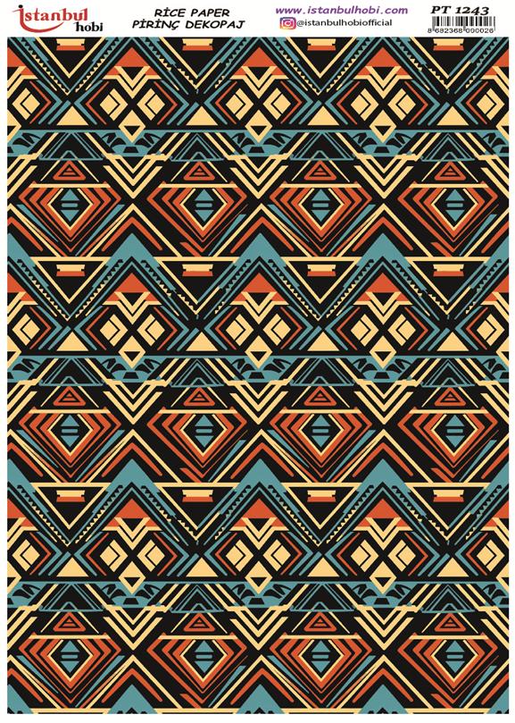 Pirinç Dekopaj Kağıdı 30x42cm PT-1243