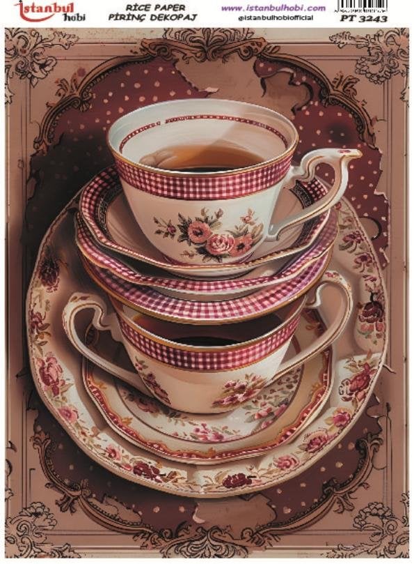 Pirinç Dekopaj Kağıdı 30x42cm PT-3243