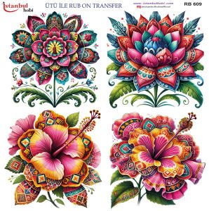 Ütü İle Rub On Transfer 30x30cm RB609