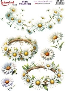 Sulu Transfer Kağıdı 25x35cm ST-2011