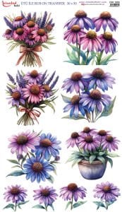 Ütü İle Rub On Transfer 30x50cm CK325