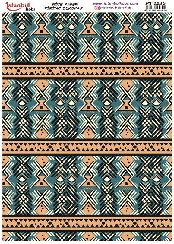 Pirinç Dekopaj Kağıdı 30x42cm PT-1246