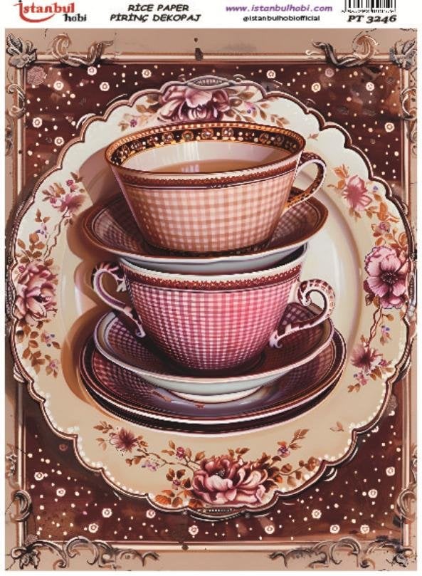 Pirinç Dekopaj Kağıdı 30x42cm PT-3246