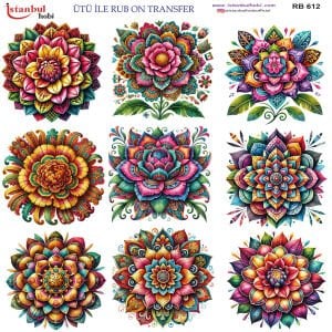 Ütü İle Rub On Transfer 30x30cm RB612