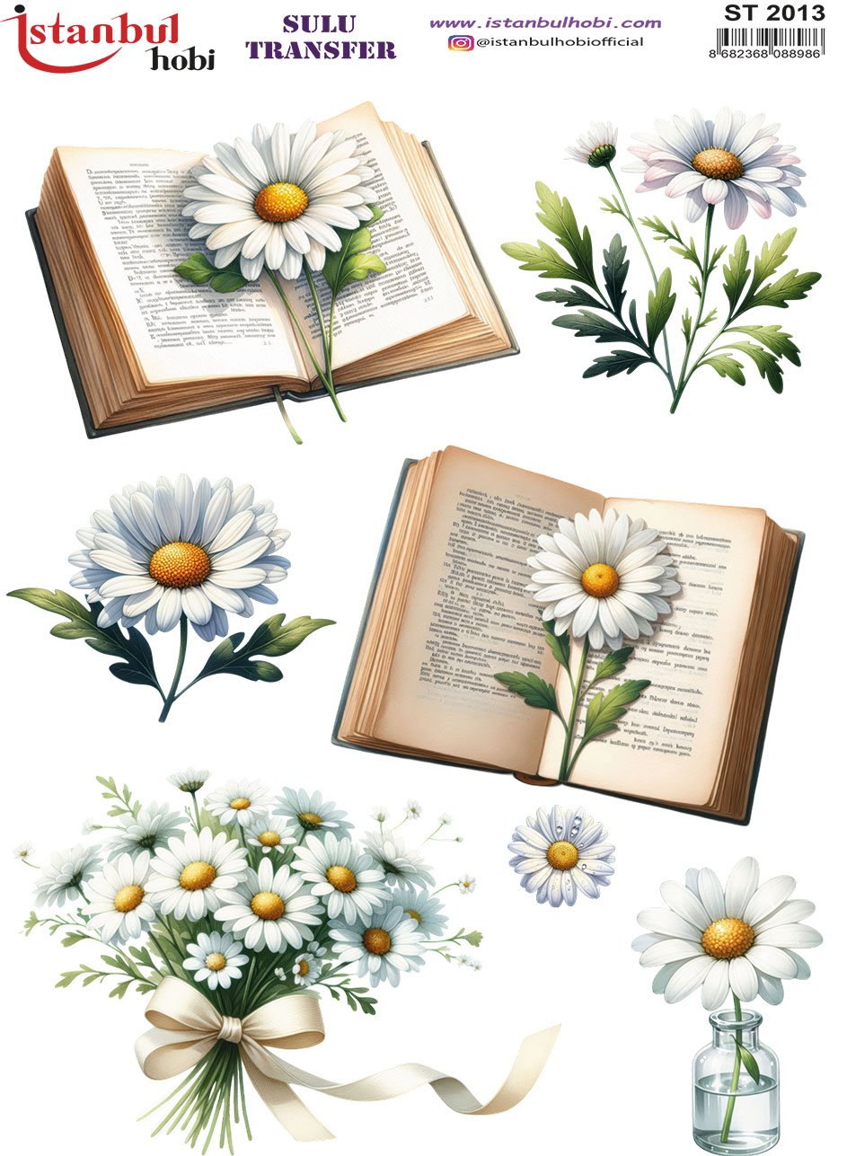 Sulu Transfer Kağıdı 25x35cm ST-2013