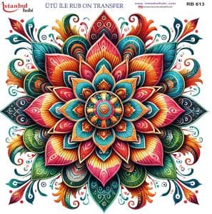 Ütü İle Rub On Transfer 30x30cm RB613