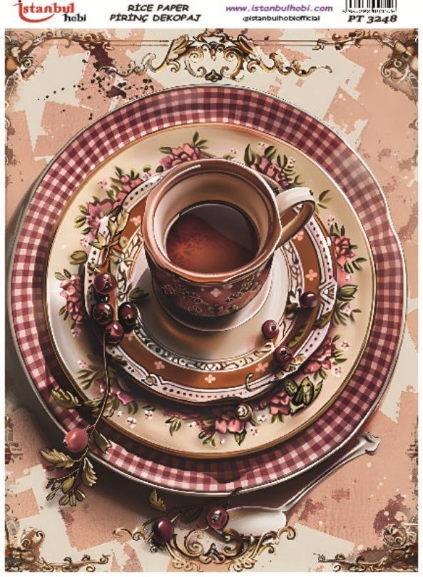 Pirinç Dekopaj Kağıdı 30x42cm PT-3248