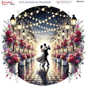 Ütü İle Rub On Transfer 30x30cm RB614