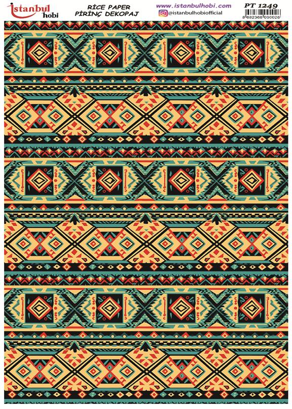 Pirinç Dekopaj Kağıdı 30x42cm PT-1249