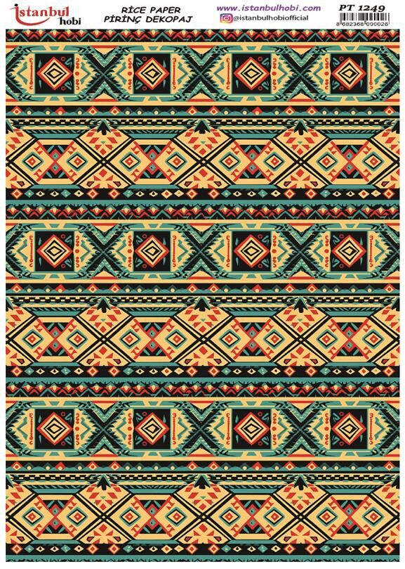 Pirinç Dekopaj Kağıdı 30x42cm PT-1249