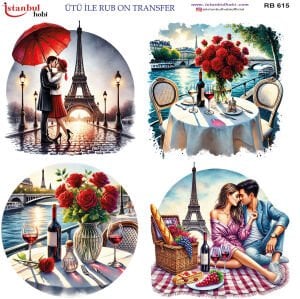 Ütü İle Rub On Transfer 30x30cm RB615