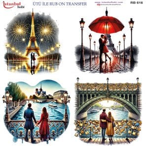 Ütü İle Rub On Transfer 30x30cm RB616