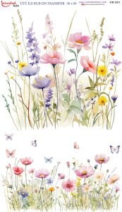 Ütü İle Rub On Transfer 30x50cm CK331