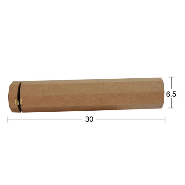 Ahşap Küçük Bombe Tığ Kutu 30x6,5cm KU321