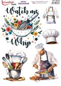 Sulu Transfer Kağıdı 25x35cm ST-2019