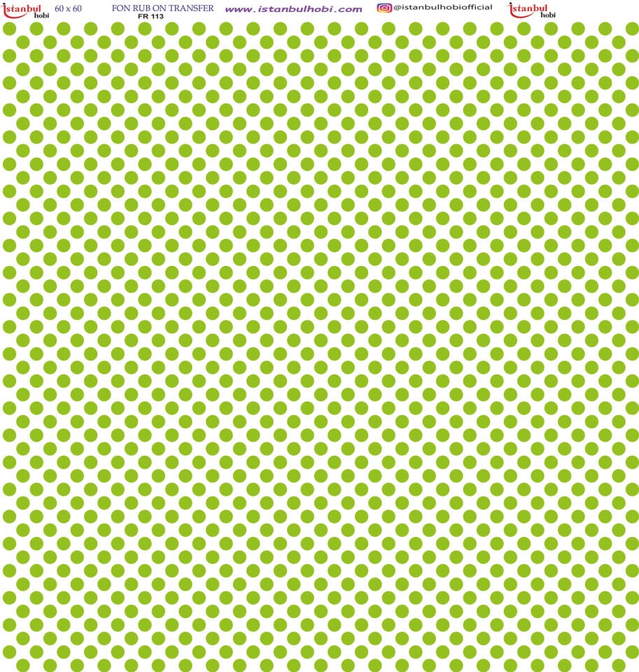 Fon Rub On Transfer 60x60cm FR113