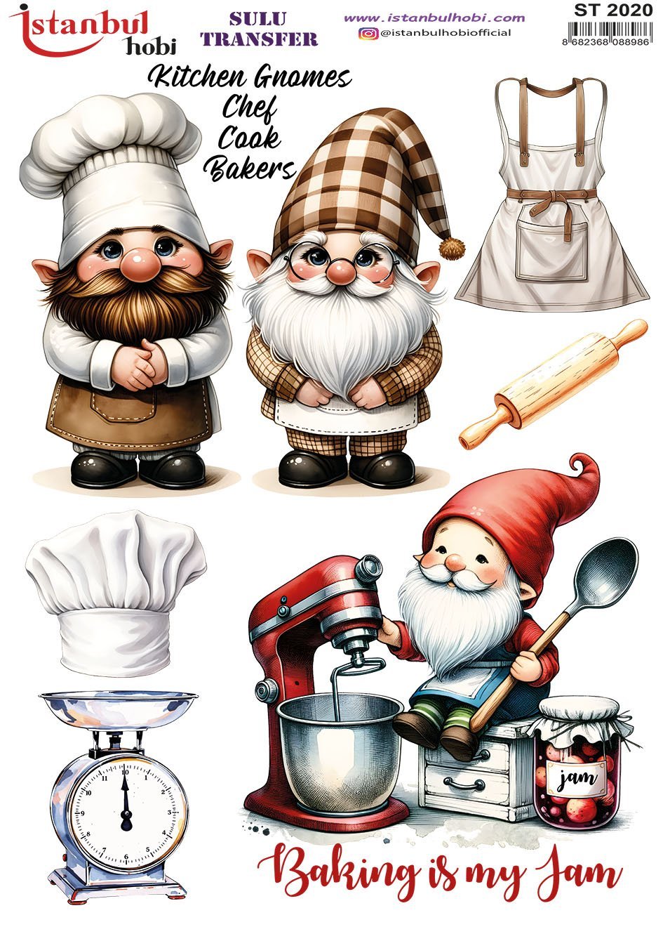 Sulu Transfer Kağıdı 25x35cm ST-2020