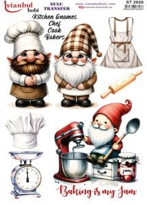 Sulu Transfer Kağıdı 25x35cm ST-2020