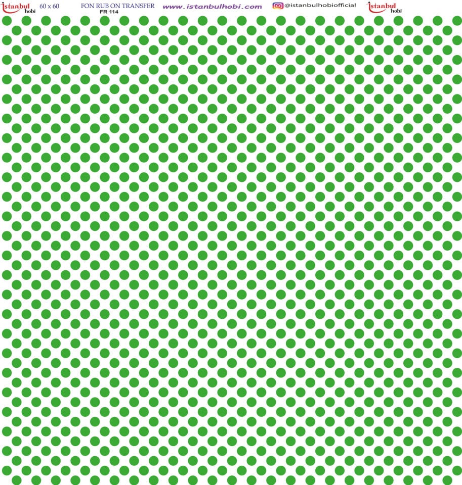 Fon Rub On Transfer 60x60cm FR114
