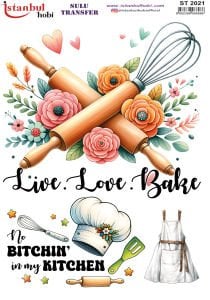 Sulu Transfer Kağıdı 25x35cm ST-2021