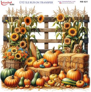 Ütü İle Rub On Transfer 30x30cm RB621
