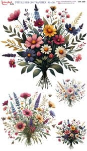 Ütü İle Rub On Transfer 30x50cm CK336