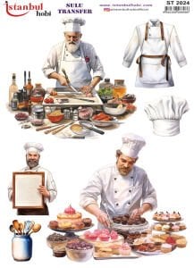 Sulu Transfer Kağıdı 25x35cm ST-2024