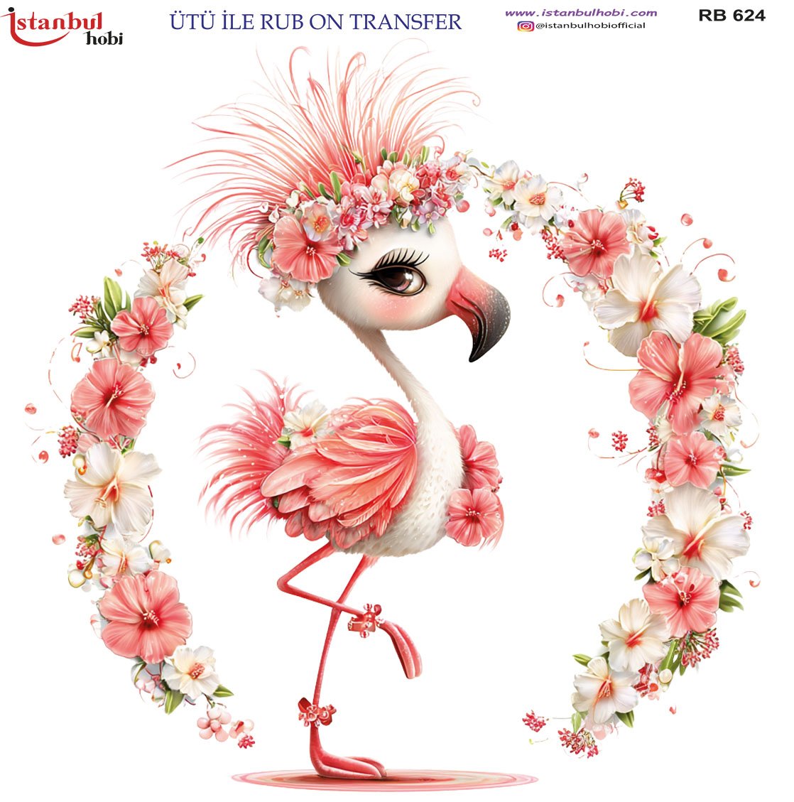 Ütü İle Rub On Transfer 30x30cm RB624