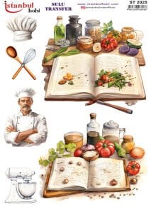 Sulu Transfer Kağıdı 25x35cm ST-2025