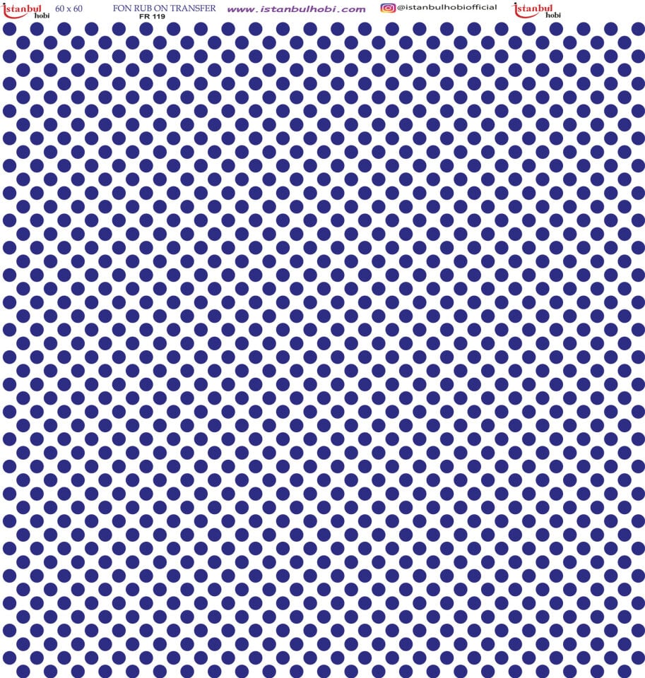 Fon Rub On Transfer 60x60cm FR119