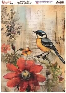 Pirinç Dekopaj Kağıdı 30x42cm PT-260