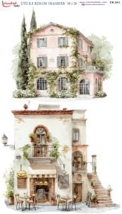 Ütü İle Rub On Transfer 30x50cm CK341