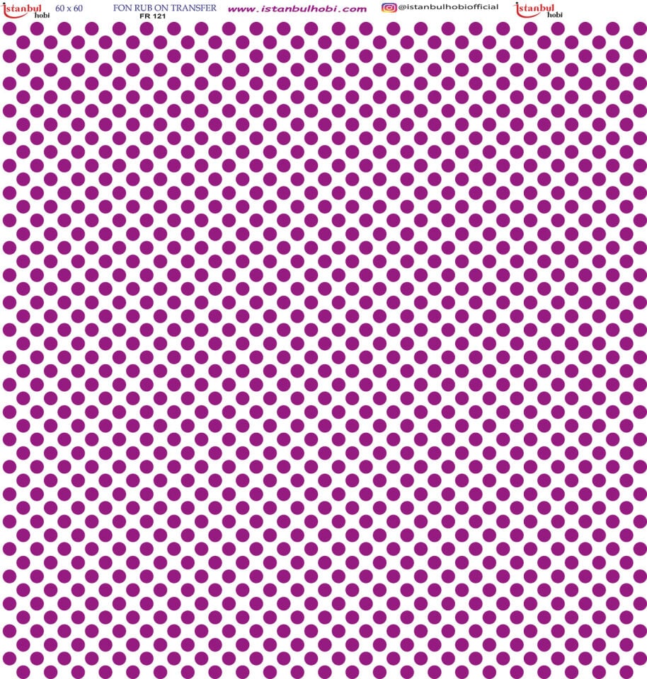 Fon Rub On Transfer 60x60cm FR121