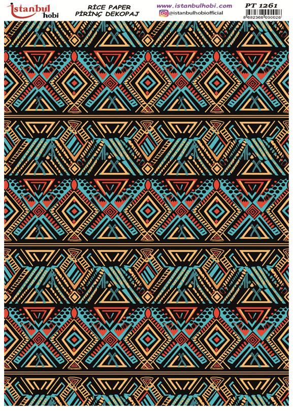 Pirinç Dekopaj Kağıdı 30x42cm PT-1261