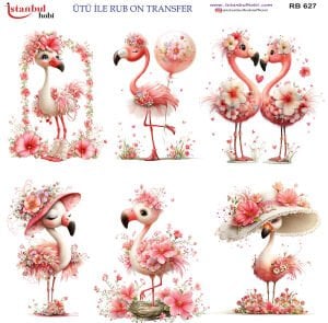 Ütü İle Rub On Transfer 30x30cm RB627