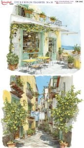 Ütü İle Rub On Transfer 30x50cm CK342