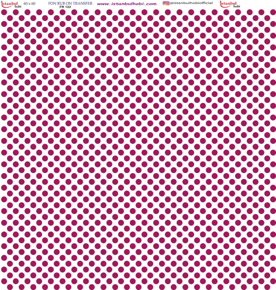 Fon Rub On Transfer 60x60cm FR122