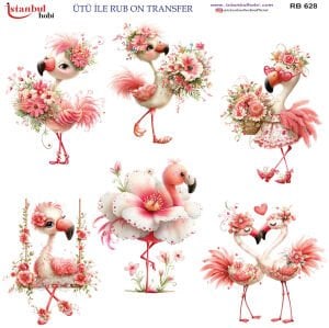 Ütü İle Rub On Transfer 30x30cm RB628