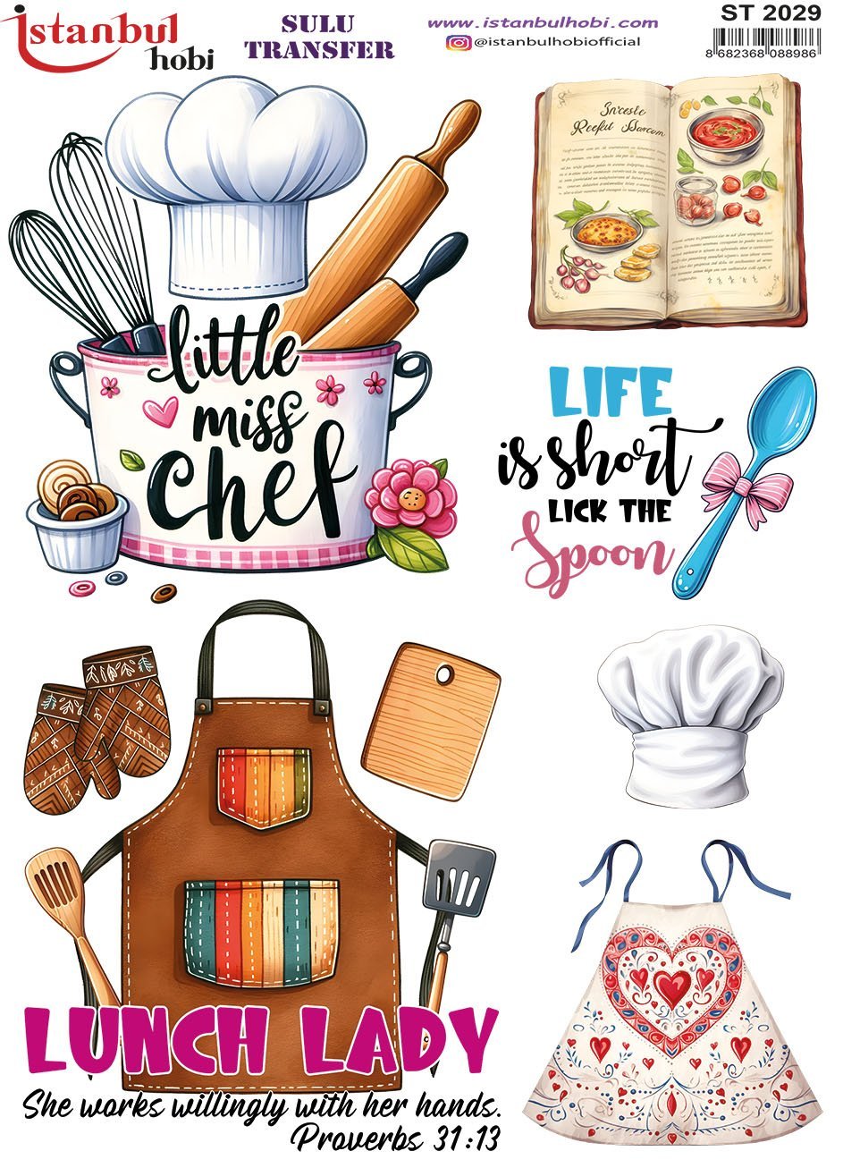 Sulu Transfer Kağıdı 25x35cm ST-2029