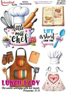 Sulu Transfer Kağıdı 25x35cm ST-2029