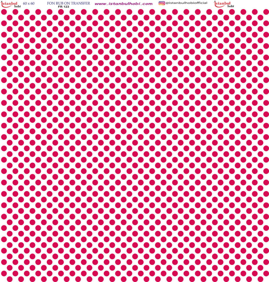 Fon Rub On Transfer 60x60cm FR123