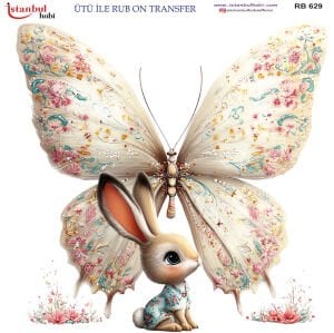 Ütü İle Rub On Transfer 30x30cm RB629