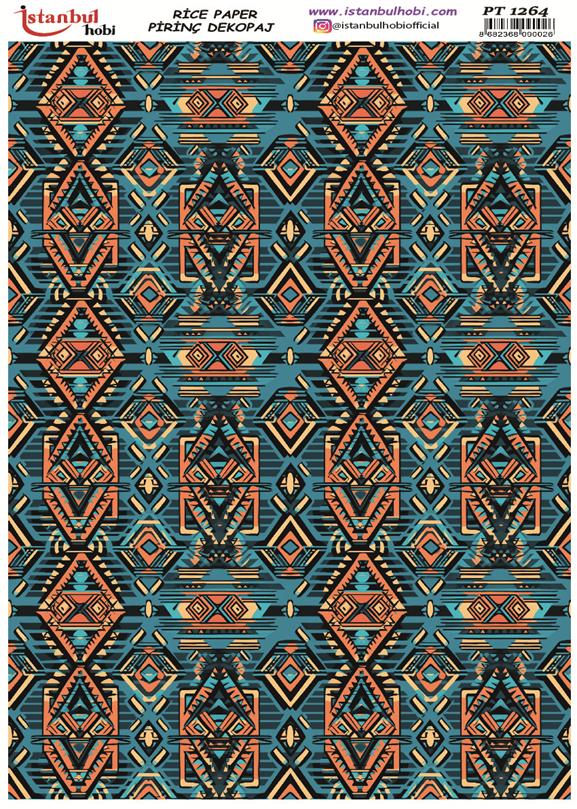 Pirinç Dekopaj Kağıdı 30x42cm PT-1264