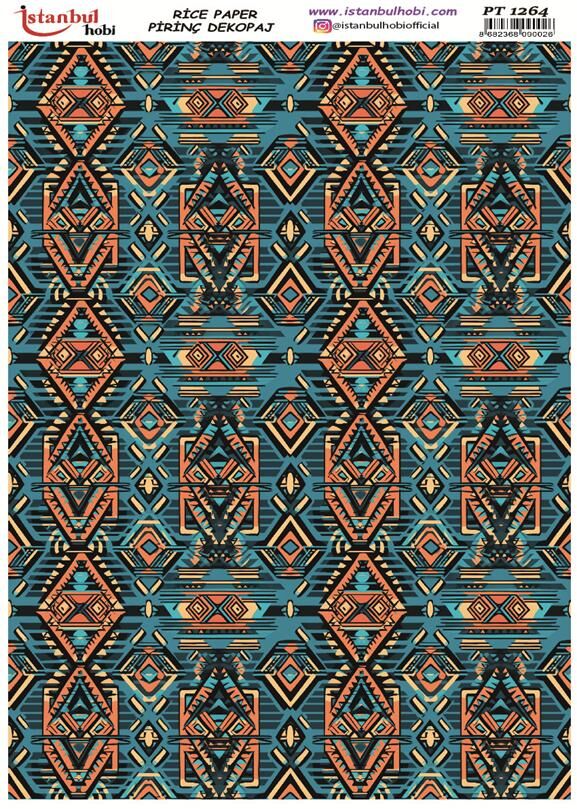 Pirinç Dekopaj Kağıdı 30x42cm PT-1264