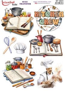 Sulu Transfer Kağıdı 25x35cm ST-2031