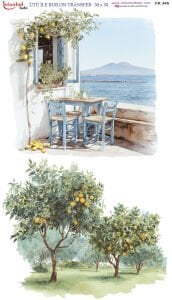 Ütü İle Rub On Transfer 30x50cm CK345